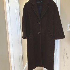 ZARA Brown Wool Coat